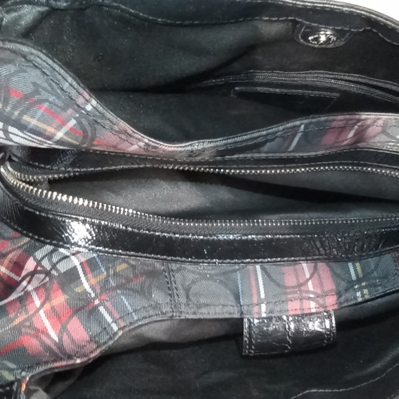 Coach black and red shoulder bag - Picture 7 of 7